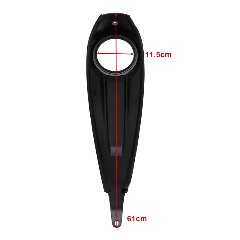 Dash Console Gas Tank Cover For Touring Road Glide / Street Glide 23-25 Black