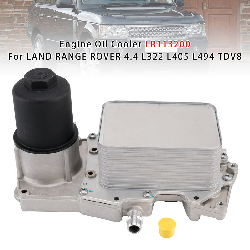 Engine Oil Cooler LR113200 For LAND RANGE ROVER 4.4 L322 L405 L494 TDV8