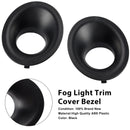 Pair Front Fog Light Trim For Dodge Challenger 2015-2021 68259662AA