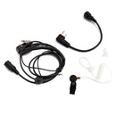 102B Transparent Air Tube Earphone In-ear with A24 Line For ICOM A25CE A25N A24