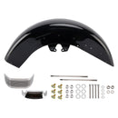 Steel Front Fender Mudguard For Touring Electra Glide Ultra Limited 2014-2024