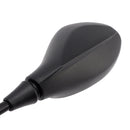 BLACK PAIR REAR VIEW MIRRORS 10MM FOR BMW F800R 2005-2026 S1000R 2013-2020
