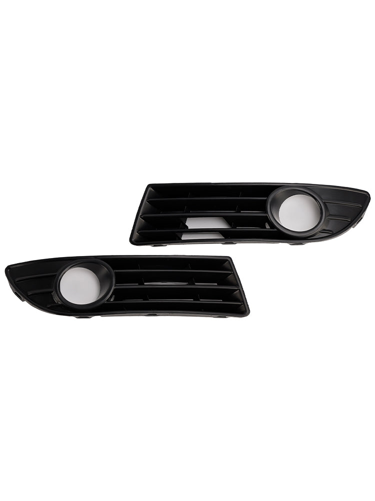 2PCS Fog Light Cover Grille Grill Fit VW Polo 9N3 GTI 2005-2009