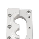 2Pack Aluminum Fire Wall Pass Through Raw Bracket For Holley Terminator x Max