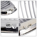 Front Kidney Hood Grille Grill For BMW E46 3 Series 4 Door 2002-2005 Chrome