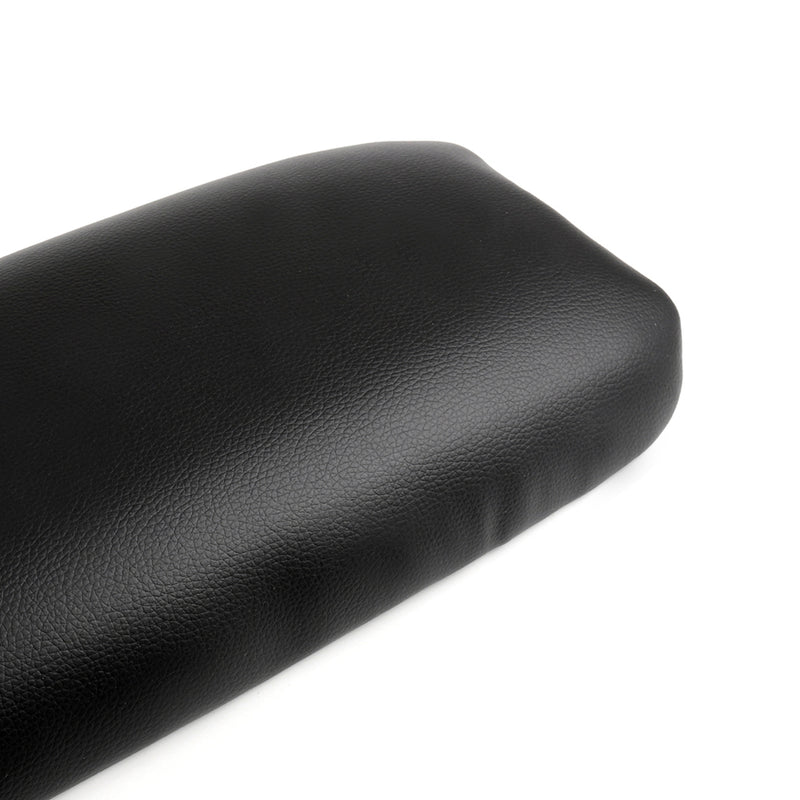 Black Leather Armrest Centre Console Lid For Honda CIVIC 2006-2009