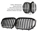 Double Slat Black Front Kidney Grille Fit BMW X5 G05 2019-2022 M-Performance