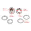 1600036 Bypass Tube Eliminator Kit Aluminum Shunts And Sealing Washers Bypass