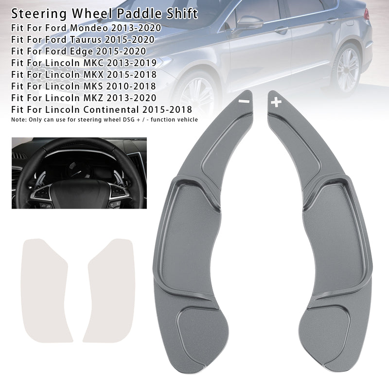 Steering Wheel Paddle Shifter For Ford Mondeo Edge Taurus 13-20 Aluminium