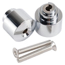 Silver Handlebar End Weight Kit For Honda VFR 800 F Fi CB 700 750 S F CBR 1100 XX