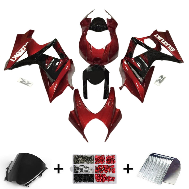 Amotopart Suzuki GSXR1000 2007-2008 K7 Fairing Kit Bodywork Plastic ABS