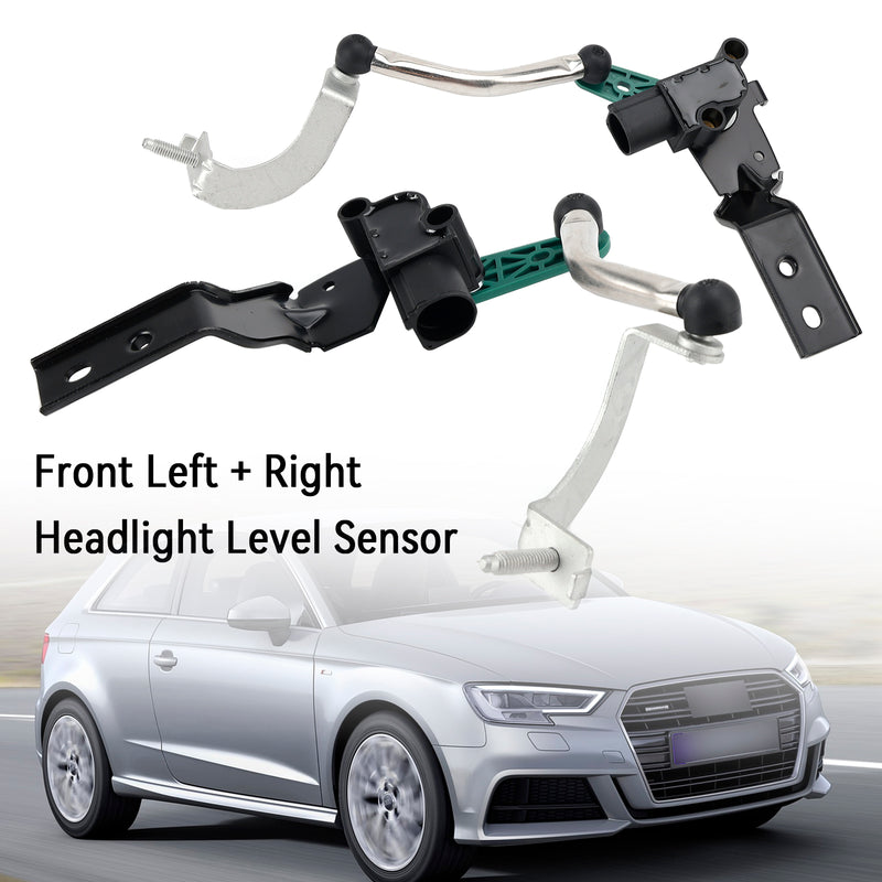 Front Left + Right Headlight Level Sensor For Audi A3 VW Golf Touran Seat Skoda