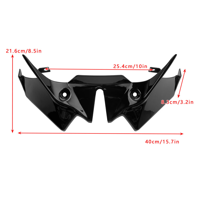 Front Downforce Spoiler Extension Fairing For Kawasaki Z650 2021-2024