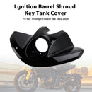 2022-2025 Trident 660 Lgnition Barrel Shroud Key Tank Cover