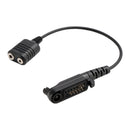 K Interface Headset Port Converter Cable for Hytera HYT HP680 HP700 HP780 Z1P