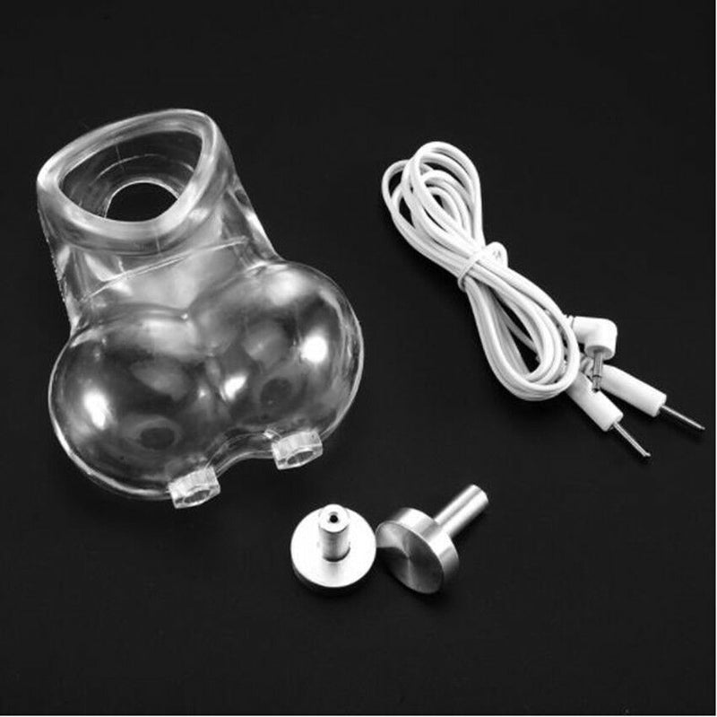 Electro Shock Penis Stretcher E-Stim Cage