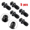 5 Pcs CAT40 45�� 0.740" Pull Stud Retention Knob Fits Mazak Fadal CNC Black