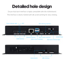 Raspberry Pi CM5 IO Compute Module 5 IO Board Metal Heat Dissipation Enclosure