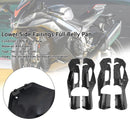 Lower Side Fairings Full Belly Pan Plate Cover For Aprilia RSV4 2021-2024