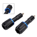 Cnc Anti-Crash Frame Sliders Protector Blue For Yamaha Yzf-R7 Yzf R7 2021-2023