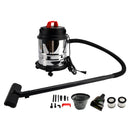 5 Gallon Steel Stainless Wet/Dry Canister Vac Shop Vacuum Cleaner 1800W