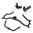 2009-2023 Touring Road King Bumper Engine Guard Fairing Mount Crash Bar Kit Chrome
