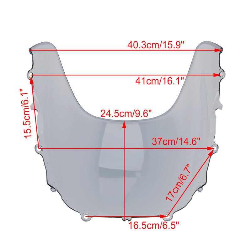 Windshield WindScreen + Bracket fit for YAMAHA XSR900 GP 2024-2025