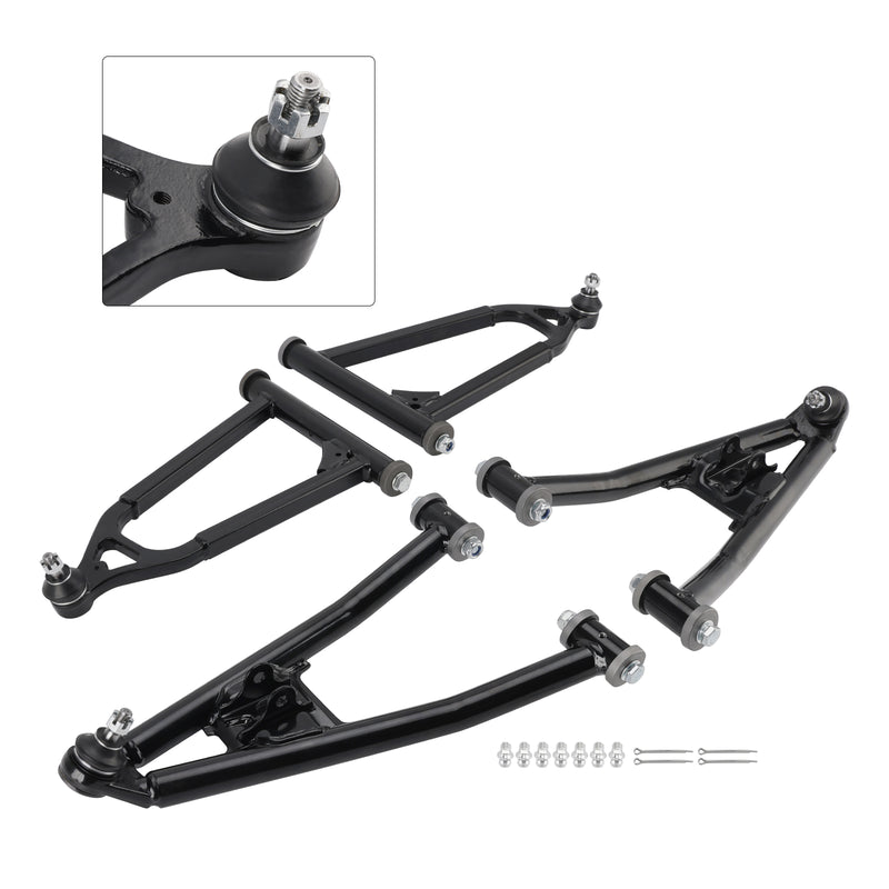 Upper&Lower Set Of A-Arms Control Arms For Yamaha Raptor 700 Yfm700R 2006-2023