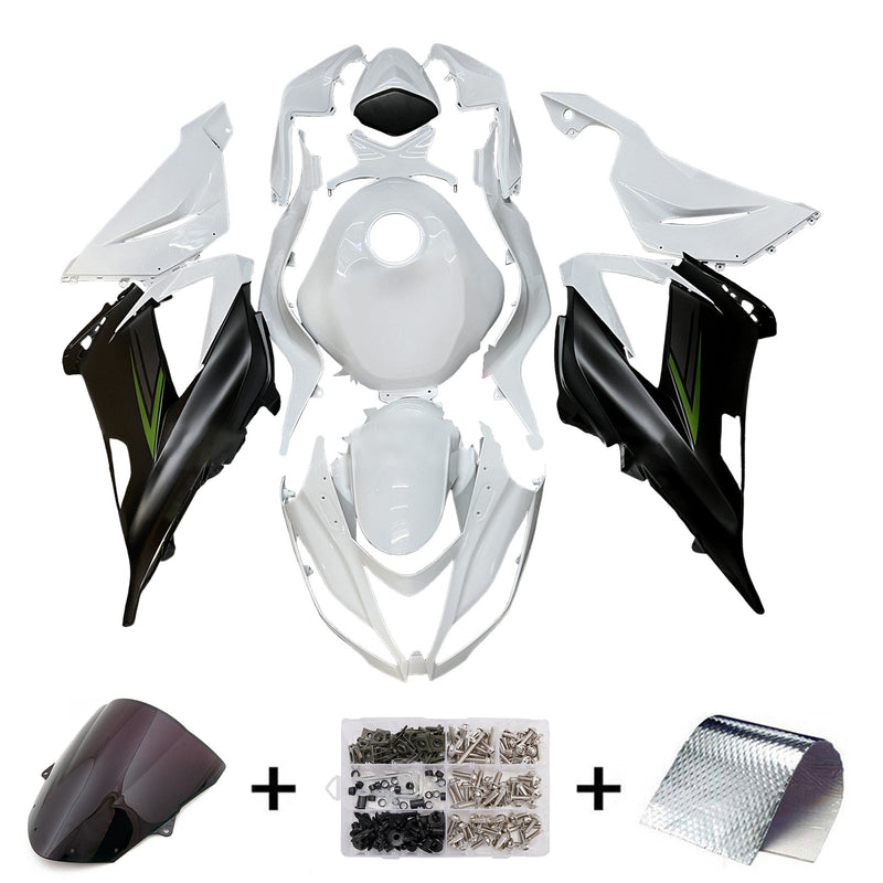Injection Fairing Kit Bodywork Plastic ABS fit For Kawasaki ZX6R 636 2013-2018