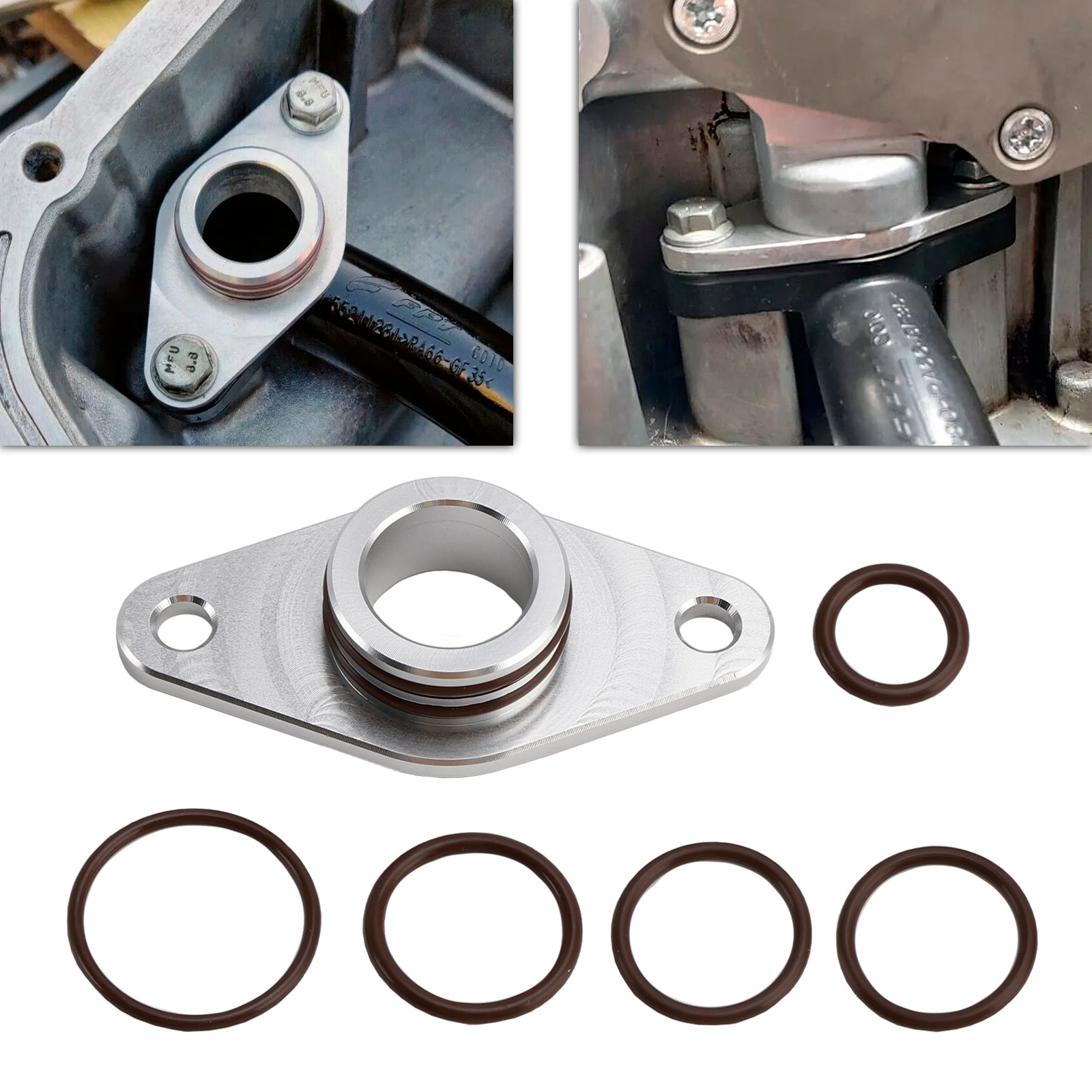 JERBOR Oil Pump Pickup Pipe Seal Gasket For Fiat Alfa Romeo Lancia Jeep 1.6 2.0 2.2 JTD