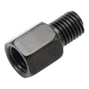 MOTORCYCLE MIRROR ADAPTORS 10MM LEFT HAND FEMALE TO 10MM RIGHT HAND MALE THREAD