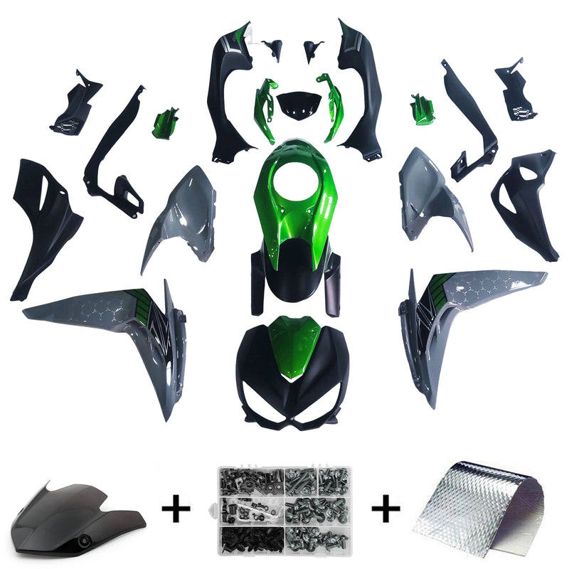 Kawasaki Z1000 2014-2017 Fairing Kit Bodywork Plastic ABS