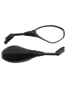 BLACK PAIR REAR VIEW MIRRORS 10MM FOR BMW F800R 2005-2026 S1000R 2013-2020