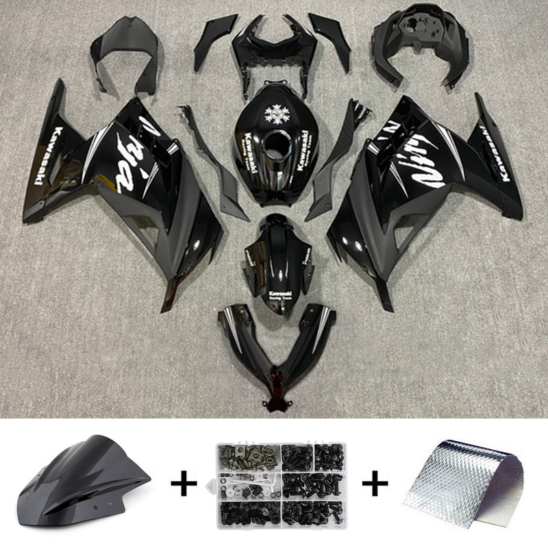 Amotopart Kawasaki EX300/Ninja300 2013-2017 Fairing Kit Bodywork Plastic ABS