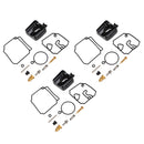3X Fuel Pump Repair Kit fit for Yamaha 40HP & 50HP 2-Stroke Outboard Carburetors