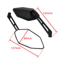 Rearview Mirror Set Left & Riight 8mm 10mm For Motorcycle Scooter Moped ATV Quad