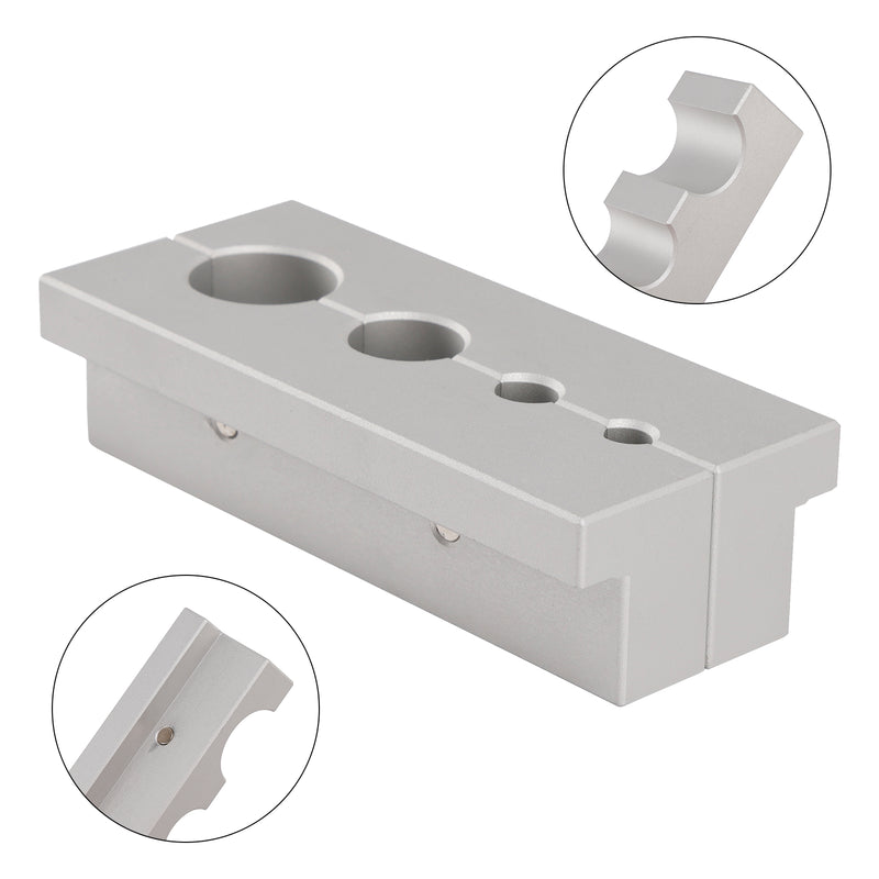 Vise Clamp Block Shaft Clamp for Fox Grip & Grip 2 Damper Rebuild 32 34 36 38 40