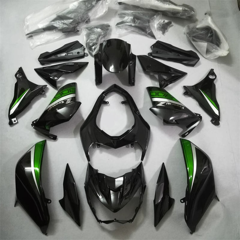 Amotopart Kawasaki Z800 2013-2018 Fairing Kit Bodywork Plastic ABS