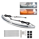 2014+Touring Electra Glide Street Glide Ultra Limited LED Running Turn Signal Light Windshield Trim