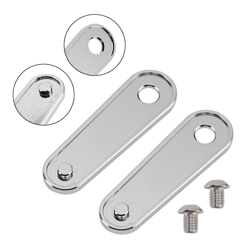 Rear Floorboard Foot Peg Frame Plates fit for Electra Glides Road Glides 93-23