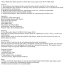 2019+ Benz GLE Class Coupe C167 AMG Style Gloss Black Rear Boot Spoiler