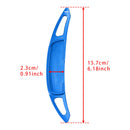 Steering Wheel Paddle Shifter Extension For Renault Clio Captur Aluminium