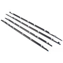 4PCS Door Belt Molding For Toyota Land Cruiser Lexus LX450 FJ80/ FZJ80/ HDJ80