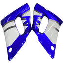 ABS Injection Plastic ABS Fairing Fit for Yamaha YZF R6 1998-2002 Blue White