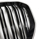 Double Slat Black Front Kidney Grille Fit BMW X5 G05 2019-2022 M-Performance