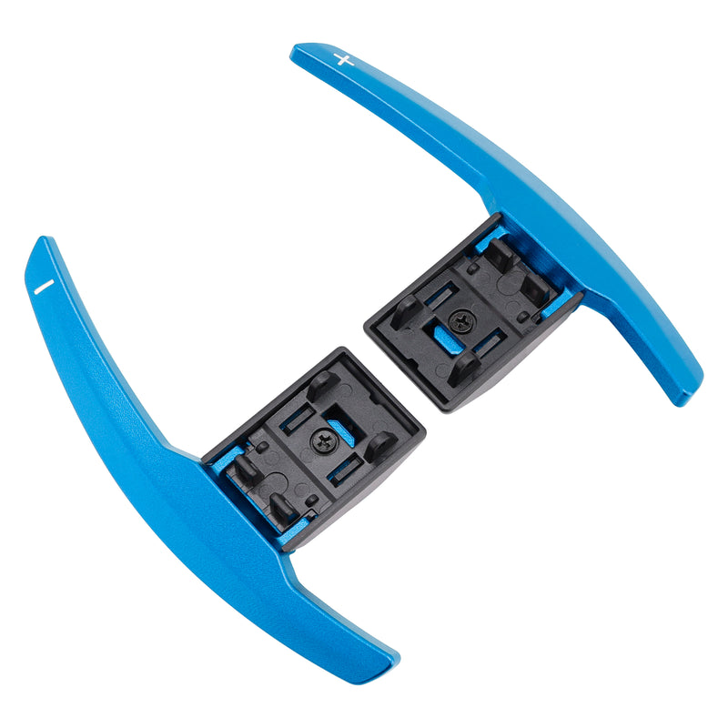 Paddle Shifter Extension For BMW F Series F30 F31 F32 F10 X3 X5 Aluminium Blue