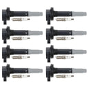 8xIgnition Coil + 8xIridium Spark Plug UF824 For Ford F-150 Mustang 16-17 5.0L
