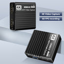 USB 3.0 Video Capture Card HDMI 4K Recording Box Game Live Broadcast Microphone