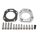 RBC/RRC Manifold Flange Dual Throttle Body Adapter 62mm 70mm For K20A K20A2 K20A3
