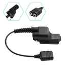 K Interface Headset Port Converter Cable for HT1000 MTS2000 GP900 MTX838 XTS2500